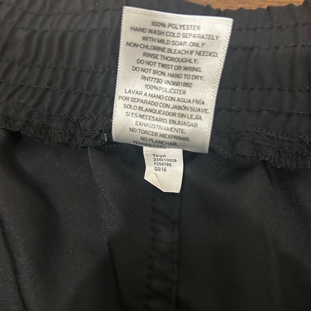 Black Drawstring Shorts - Picture 4 of 5